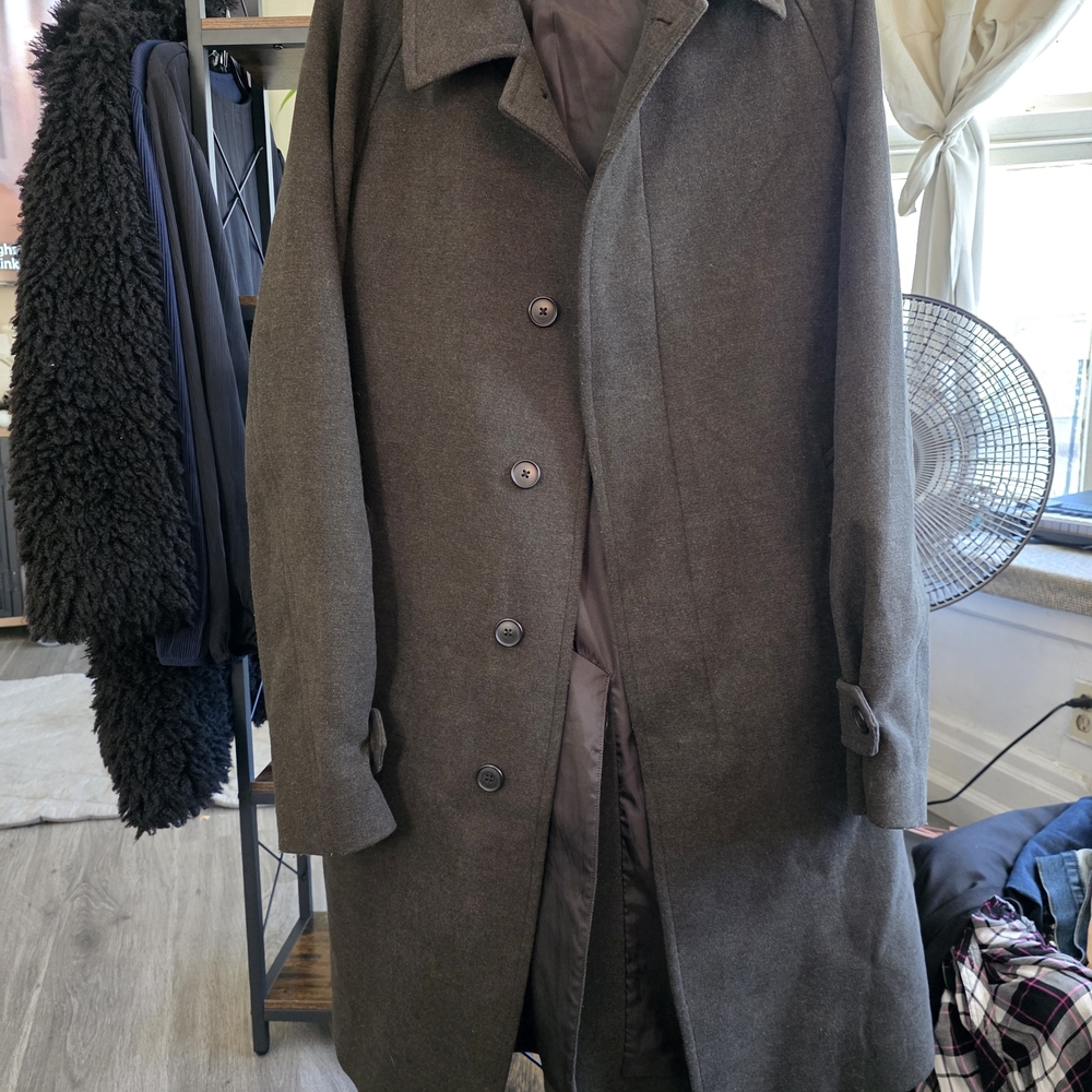 Elegant Women's Brown Trench Coat